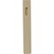 Ekena Millwork 1 3/4"W x 6"D x 12"H Clarksville Bracket, Rubberwood BKTW02X06X12CVRW - alternate 3